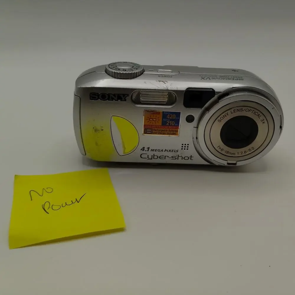Sony Cyber-shot DSC-P73 4.1MP Digital Camera Parts Repair